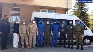 РУСИ ДЕЗИНФИКОВАЛИ ДОМ ЗДРАВЉА